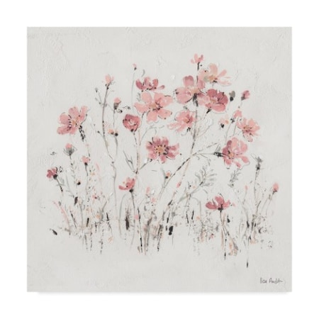 Lisa Audit 'Wildflowers Ii Pink' Canvas Art,35x35